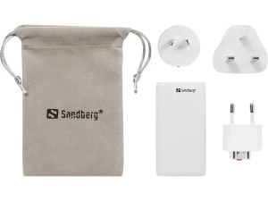 Sandberg 4in1 TravelCharger 2xUSB-C/A 65W 441-68 - Img 5