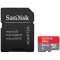 SANDISK High Endurance microSDXC 64GB + SD Adapter - for dash cams & home monitoring, up to 5,000 Hours, Full HD / 4K videos, up to 100/40 MB/s Read/Write speeds, C10, U3, V30 SDSQQNR-064G-GN6IA