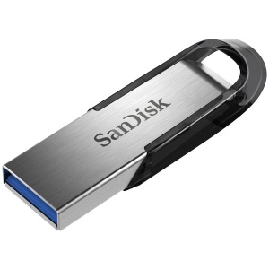 SANDISK Ultra Flair 64GB, USB 3.0 Flash Drive, 150MB/s read SDCZ73-064G-G46