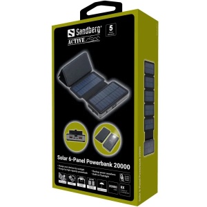 Solarni punjač i powerbank Sandberg 420-73 20000mAh/7.5W/USB-C - Img 5