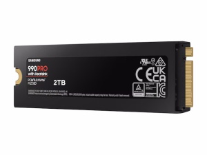 SSD SAMSUNG 990 PRO 2TB/PCIe 4.0/NVMe/MS/s w/Heastsink/crna - Img 2