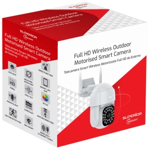Superior Full HD bežična spoljna Smart kamera, motor - IP kamera, 1080p, WiFi, Micro SD - Img 2