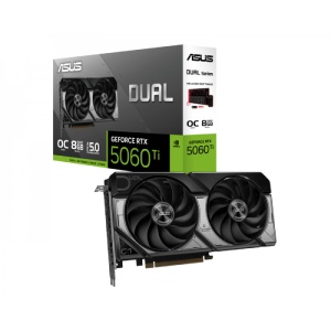 SVGA PCIE ASUS DUAL-RTX5060TI-O8G 8GB GDDR7 OC Edition 128-bit crna *