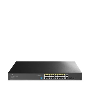Svič 10/100/1000 16-port Cudy GS1018PS2/16 PoE+/2x Uplink/2x SFP/200W