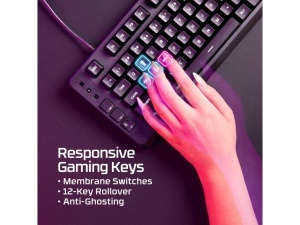 Tastatura HyperX Eve 1800 Gaming Keyboard US - Img 6