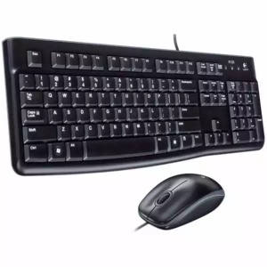 Tastatura + miš Logitech Deluxe MK120 YU, crna - Img 2