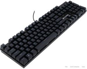 Tastatura USB Volkano VX Floki RGB VX-230-BK US crna - Img 2