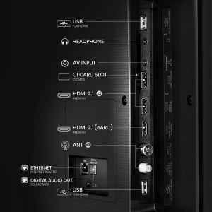 Televizor Hisense H65A6N Smart, LED, 4K UHD, 65"(165cm), DVB-T/T2/C/S/S2 * - Img 2