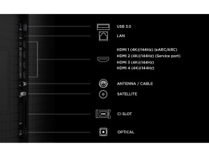 Televizor TCL 75C8L/LED/75"/4K UHD/144Hz/Google TV/crna - Img 2