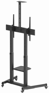 TVS-100T-03 Gembird Mobilni sto sa tockicima, tilt, 60-100, crne boje - Img 6