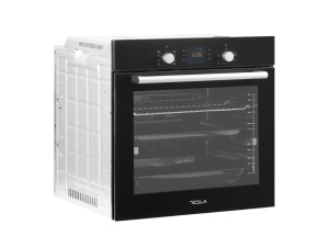 Ugradna rerna TESLA BO900SB ventilatorska/80L/mehanicka/crna - Img 2