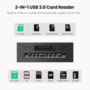 USB 3.0 čitač kartica Ugreen CR127 TF+SD - Img 2