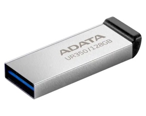USB Flash 128 GB AData3.2 Gen 1 UR350-128G-RSR/BK - Img 1