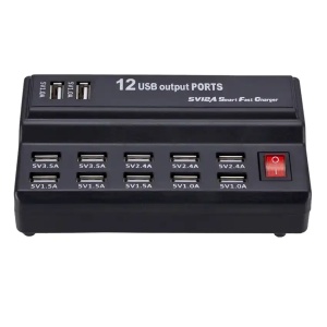 USB punjač 12 portova KT-USBp-120 Kettz 220V - Img 3