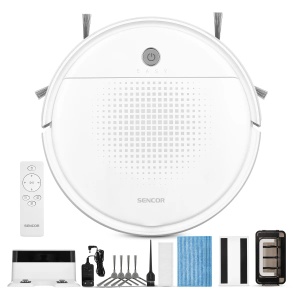 Usisivač Robot Sencor SRV 1550WH/beli