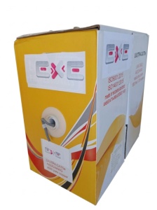 UTP kabl, cat 5E, CU, 24 AWG, ISO 11801, 305M - Img 3