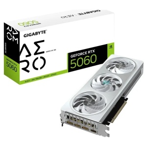 VGA Gigabyte RTX 5060 8GB AERO OC 8GB GDDR7, GV-N5060AERO OC-8GD *