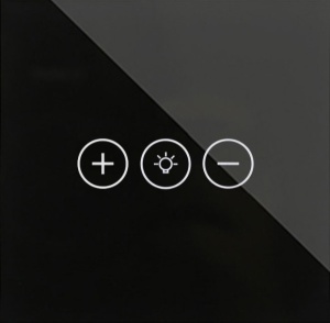 Wi-Fi TOUCH DIMMER Crni (TUYA) - Img 1