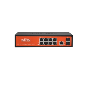 Wi-Tek WI-MS310GF 8GE+2SFP Ports L2 Managed Switch - Img 1