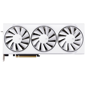 XFX Swift AMD Radeon RX 9070XT White Triple fan Gaming Edition with 16GB GDDR6 HDMI 3xDP, AMD RDNA 4 RX-97TSWF3W9 - Img 2