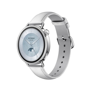 Xiaomi Watch S4 41mm Leather Strap(White)