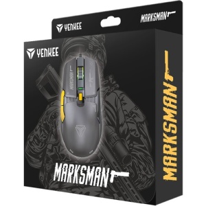 Yenkee YMS 3600BK, MARKSMAN, modular wired gaming mis, USB, 6 tas. - Img 3
