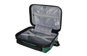 Ženski kofer/neseser Enova Capri 30cm/metalik zelena - Img 3