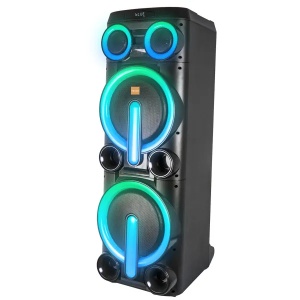 Zvučnik Mikado MD-103KP 200W, 12V 14000mAh USB, Bluetooth, micro SD crni - Img 6