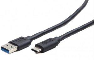 Adapter GEMBIRD CCP-USB3-AMCM-1M Gembird 3A/36W USB 3.0 AM to Type-C cable (AM/CM) 1m
