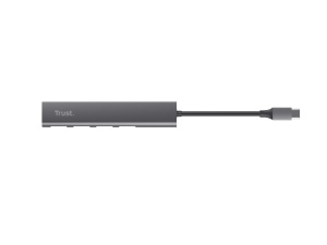 Adapter TRUST HALYX USB-C HUB-3.2/4xUSB/siva - Img 3