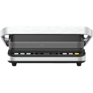 AENO ''Electric Grill EG5: 2000W, 2 heating modes - Lower Grill, Both Grills, 6 preset programs, Defrost, Max opening angle -180°, Temperature regulation, Timer, Removable double-sided plates, Plate size 320*220mm'' AEG0005 - Img 4