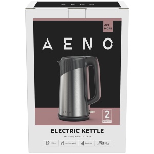 AENO Electric Kettle EK3: 1850-2200W, 1.7L, Strix, Double-walls, Non-heating body, Auto Power Off, Dry tank Protection AEK0003 - Img 3