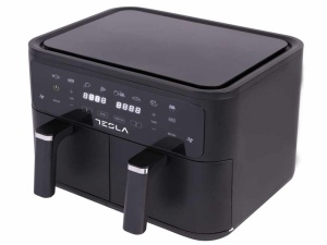 Air Fryer TESLA AF900BSD 2400W/4.5L+4.5L/digital panel/crna-inox - Img 7