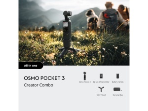 Akciona kamera DJI Osmo Pocket 3 Creator Combo - Img 3