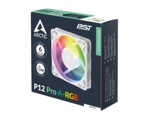 ARCTIC P12 Pro A-RGB 120mm ventilator beli (ACFAN00311A) - Img 2