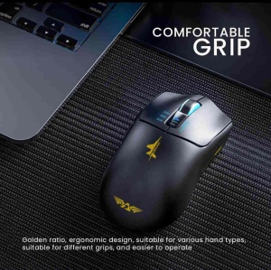 ARMAGGEDDON Mirage V Wireless/BT Gaming Mouse Black - Img 3