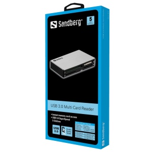 ÄŚitač kartica Sandberg USB 3.0 Multi card reader 133-73 - Img 2