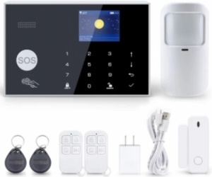 AVC-G30-4GEU- ALARMINI Komplet centrala 1 senzor, 2 daljinca, 2 taga