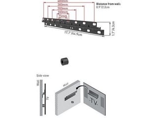 BARKAN E304 LCD TV zidni nosač do 13 do 60 inča - Img 3
