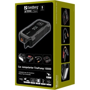 Baterijski kompresor/powerbank Sandberg 421-21 Jumpstarter 10000mAh/lampa - Img 8
