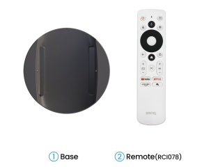 BENQ GV50 Laserski Full HD 500 ANSI lumena 100000:1 portabl smart projektor sa koferom - Img 2