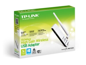 Bežicni adapter TP-LINK TL-WN722N Wi-Fi/N150/150Mbps/eksterna antena*