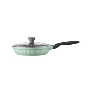 BUYDEEM Cast Aluminum Nonstick Frying Pan 25 cm, model CP151, color Cozy Greenish CP151-CG