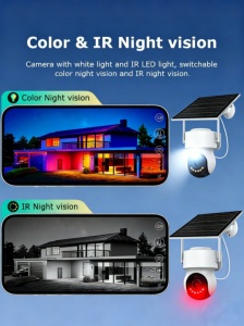 CAM-IP4MP-TQ2-AOV-4G GMB kamera 4MP H.265 EU Solar Camera, 2.2 Inch, ICSEE App, 3.6mm,IP66 - Img 2