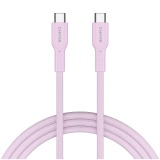 CANYON cable OnWire 60CL C-C 60W COLOR Braided 1m Pink CND-CCAP60AB10PK - Img 1