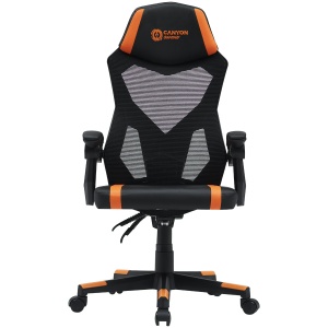 CANYON gaming chair Flow MCH01 Mesh Black Orange CNE-MCH01 - Img 5
