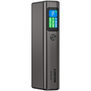 CANYON power bank OnPower 230 TFT 20000 mAh PD130W Dark Grey CNS-CPB230DG - Img 2