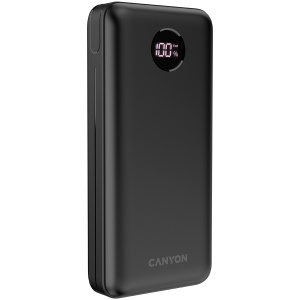 CANYON power bank PB-2002 LED 20000 mAh PD 20W QC 3.0 Black CNE-CPB2002B - Img 2