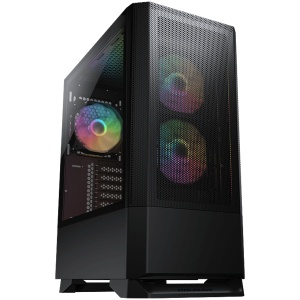 COUGAR MX430 Mesh RGB PC Case, Mid Tower, Black CGR-51C6B-MESH-RGB