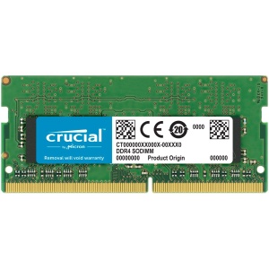 Crucial 32GB DDR4-3200 SODIMM CL22 (16Gbit) CT32G4SFD832A